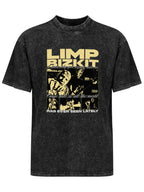 Vintage Washed Limp Bizkit Collage Graphic T-Shirt