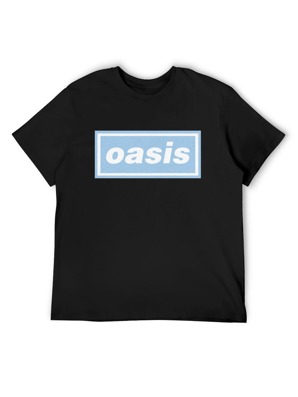 Oasis Blue Box Logo Graphic T-Shirt