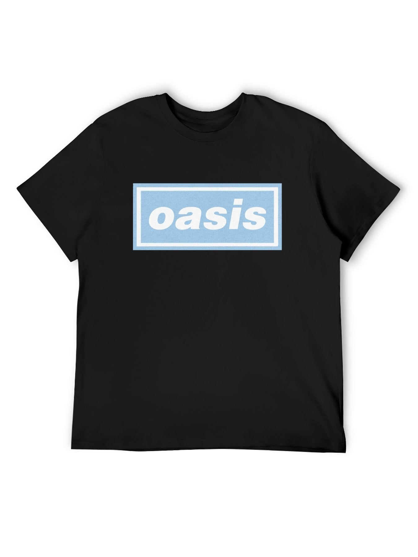 Oasis Blue Box Logo Graphic T-Shirt