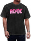 AC/DC Pink Logo Graphic T-Shirt