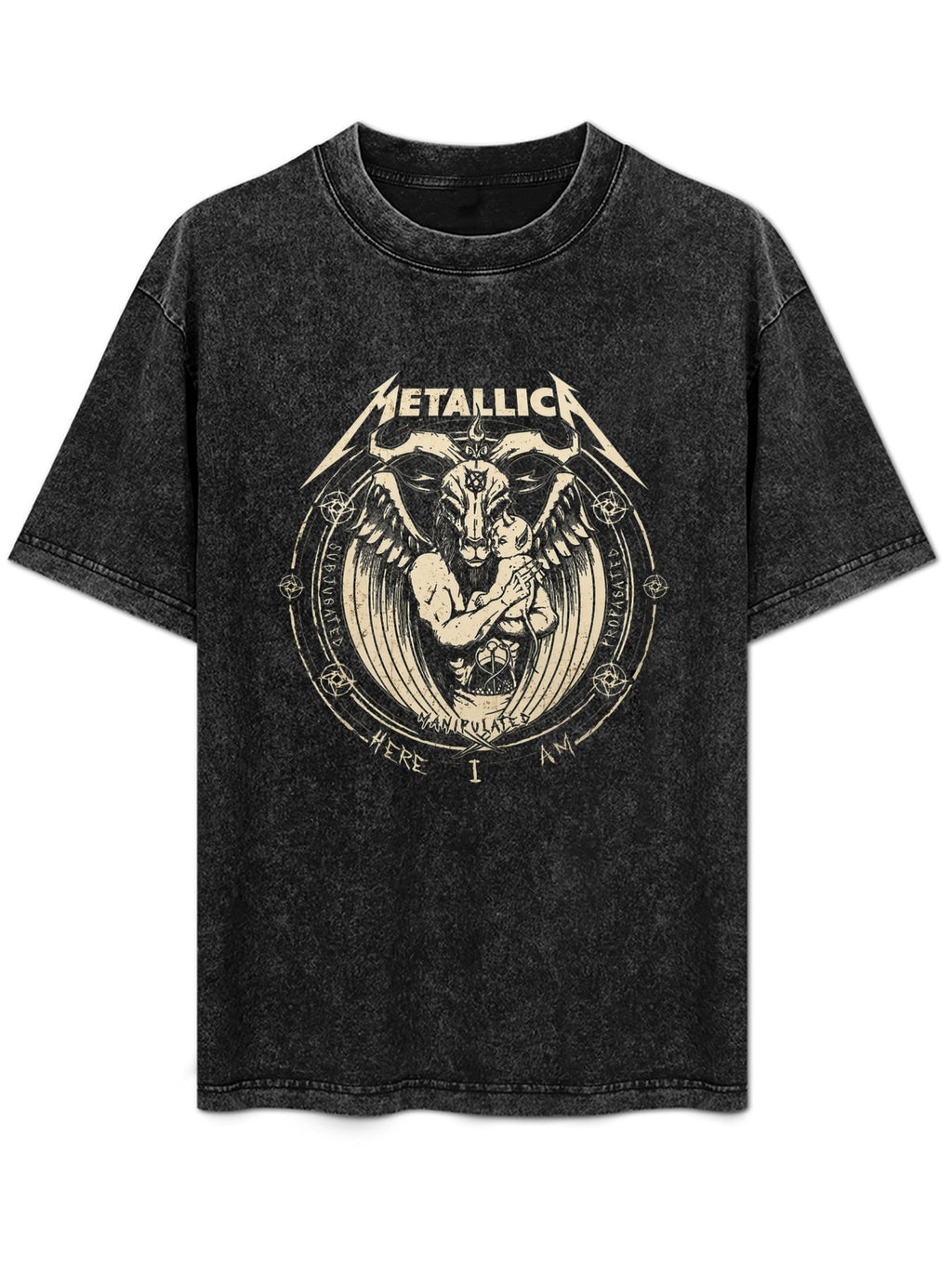 Metallica Winged Skull Graphic T-Shirt
