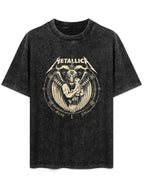 Metallica Winged Skull Graphic T-Shirt