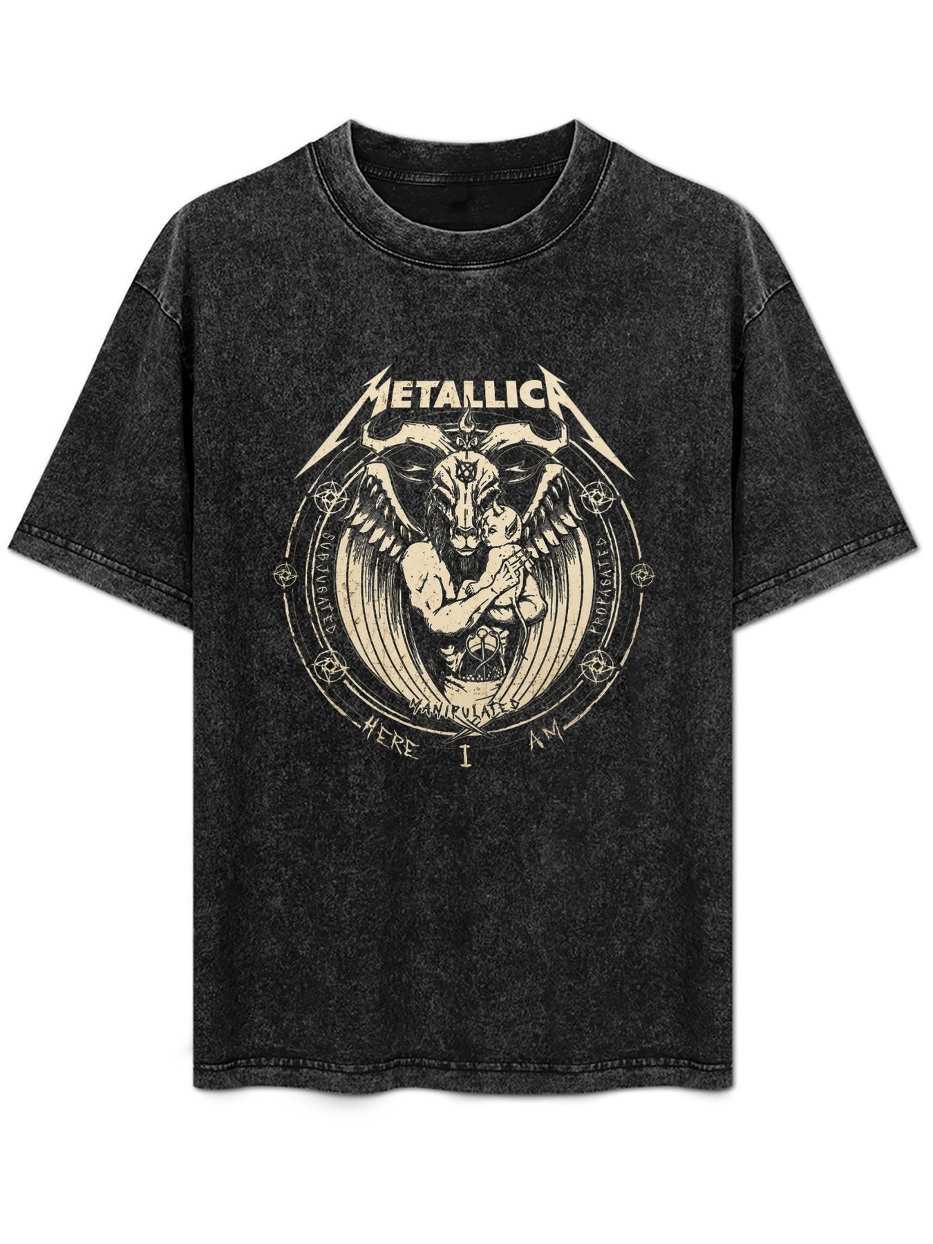 Metallica Winged Skull Graphic T-Shirt