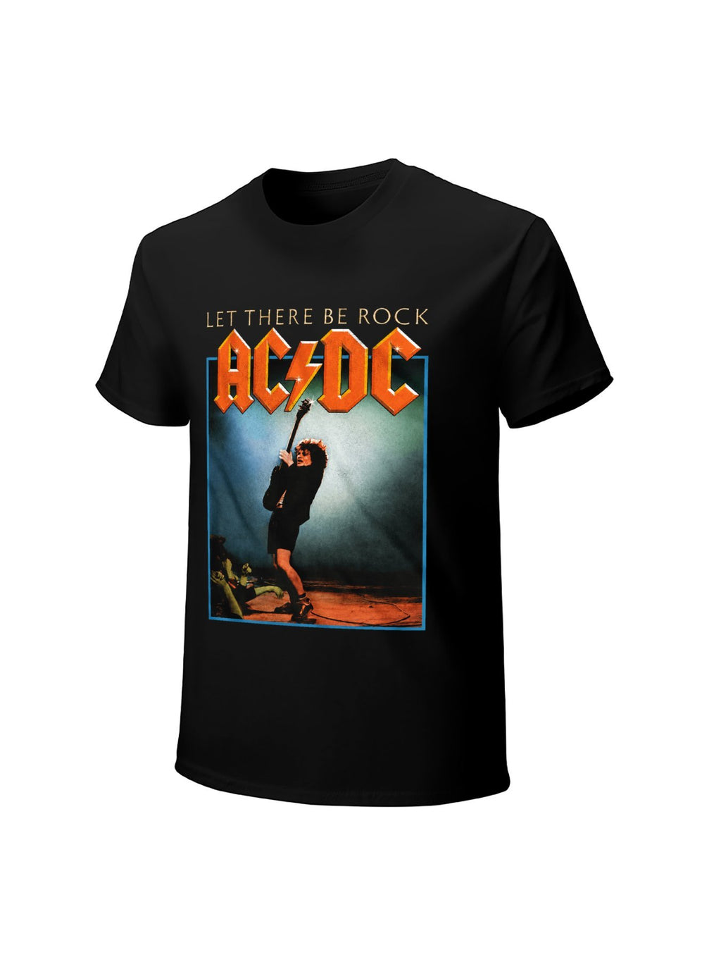 AC/DC Let There Be Rock Guitarist Graphic T-Shirt