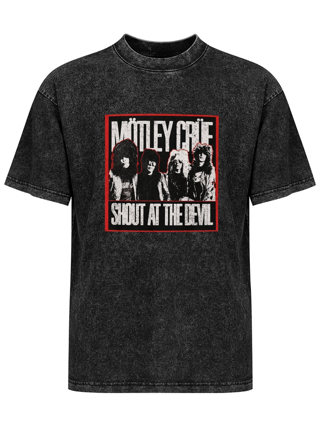 Mötley Crüe Shout at the Devil Band Photo T-Shirt