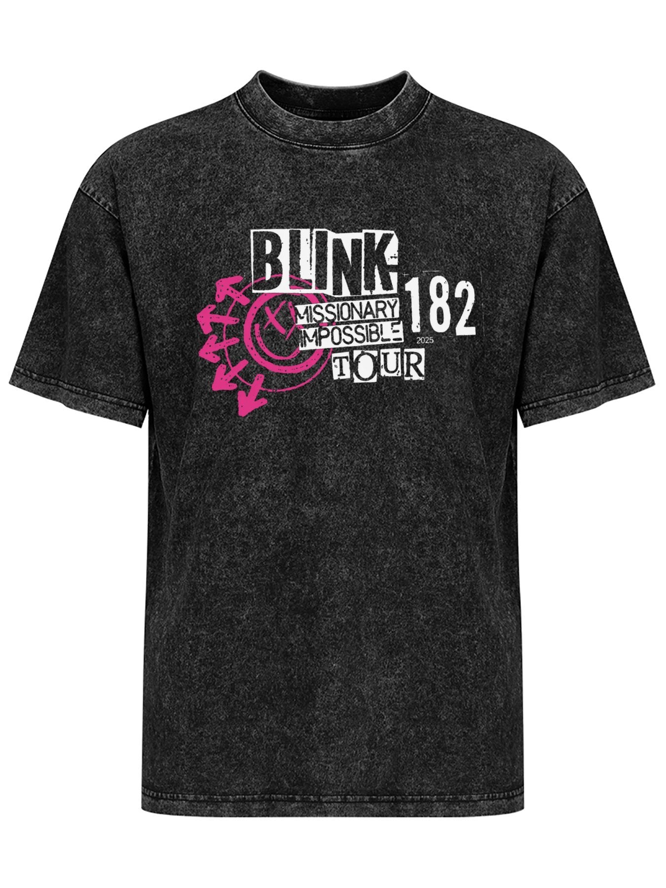 Blink-182 Missionary Impossible Tour 2025 Graphic T-Shirt