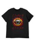 Guns N’ Roses Bullet Rose Family Graphic T-Shirt