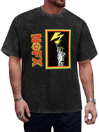 Vintage Washed NOFX Statue of Liberty Graphic T-Shirt