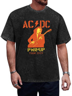 AC/DC PWR UP Tour 2025 Angus Young Graphic T-Shirt