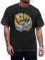 Vintage Washed Van Halen Rock Van Graphic T-Shirt