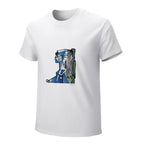 Abstract Cubist Portrait Graphic T-Shirt