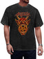 Vintage Washed Anthrax Demon Pentagram Graphic T-Shirt