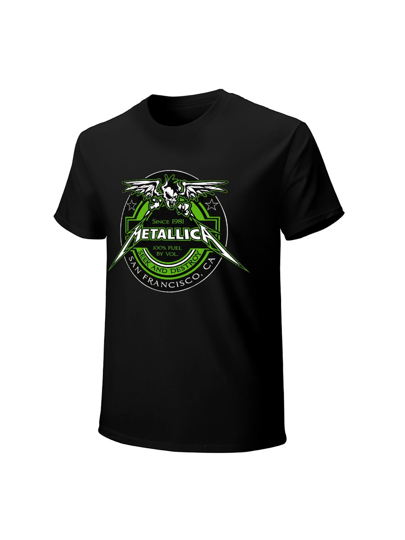 Metallica “Seek and Destroy” Fuel Badge Graphic T-Shirt