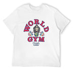 World Gym Weightlifting Graphic White T-Shirt