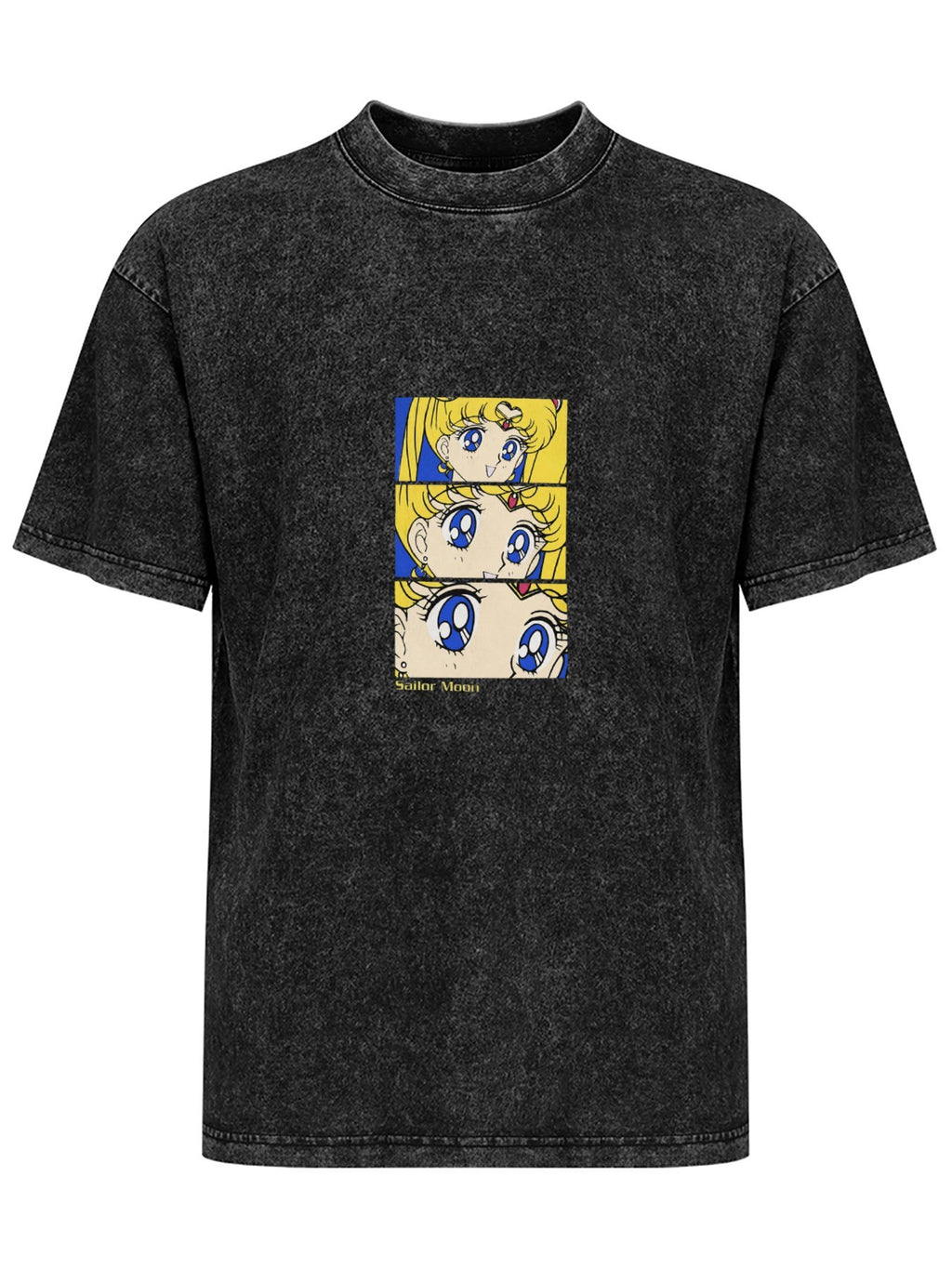 Sailor Moon Face Washed Graphic T-Shirt