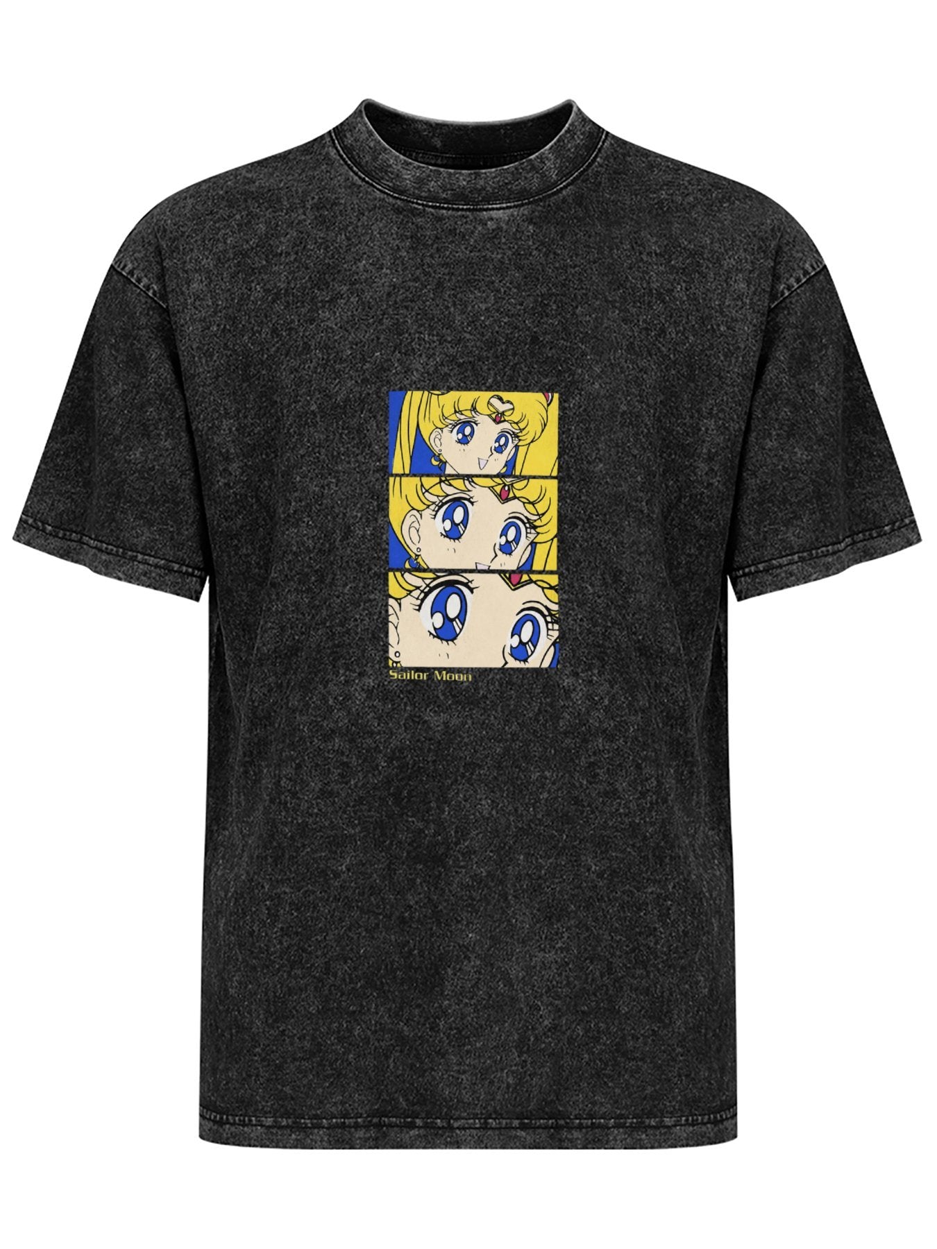 Sailor Moon Face Washed Graphic T-Shirt