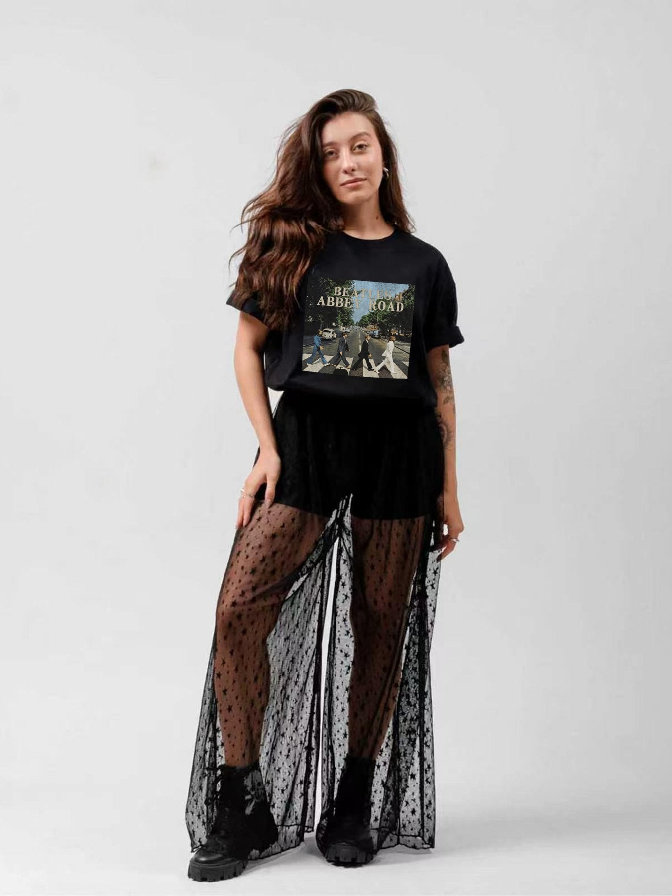 The Beatles “Abbey Road” Crosswalk Graphic T-Shirt