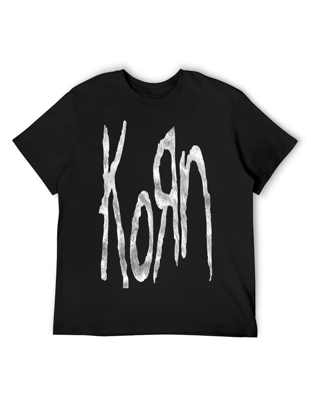 Korn White Logo Graphic T-Shirt