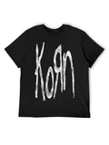 Korn White Logo Graphic T-Shirt