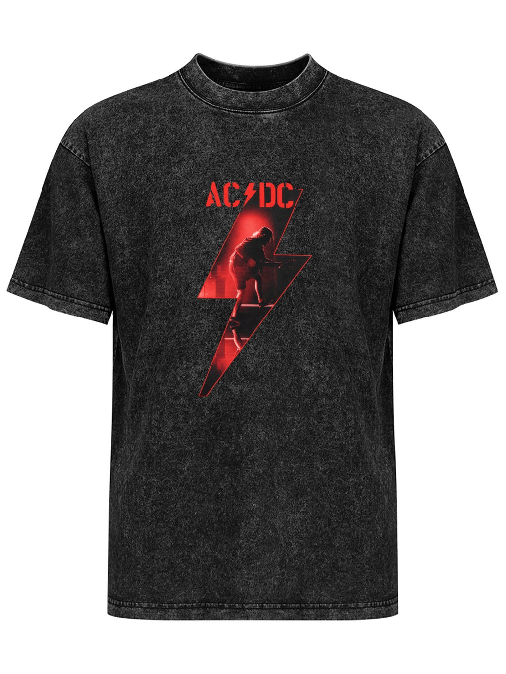 AC/DC Red Lightning Guitarist Graphic T-Shirt