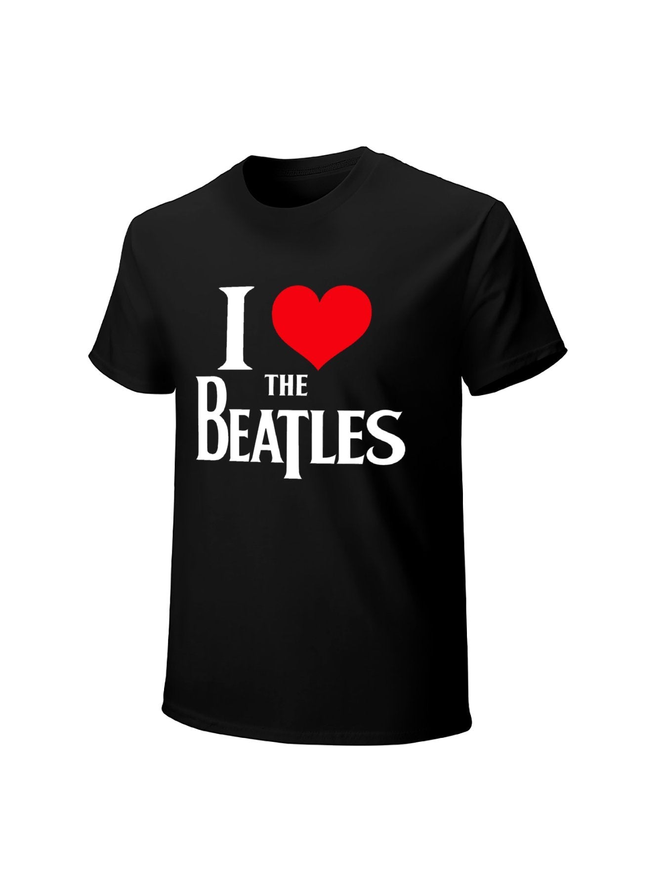 The Beatles “I Love” Heart Logo Graphic T-Shirt