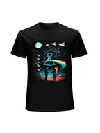Pink Floyd Prism Handshake Surreal Rock T-Shirt