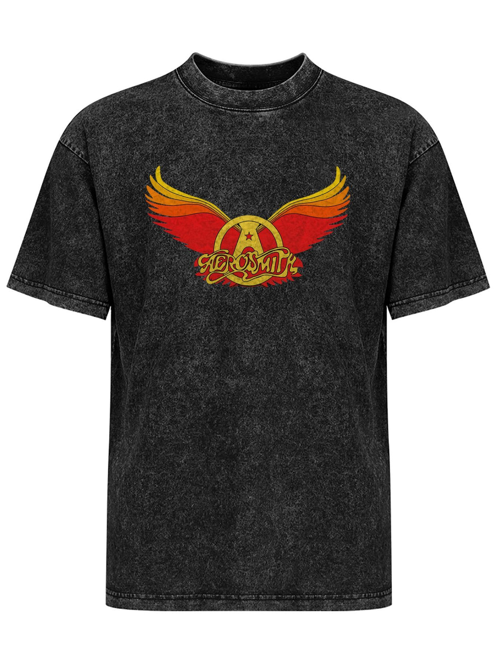 Aerosmith Sunset Winged Logo Graphic T-Shirt