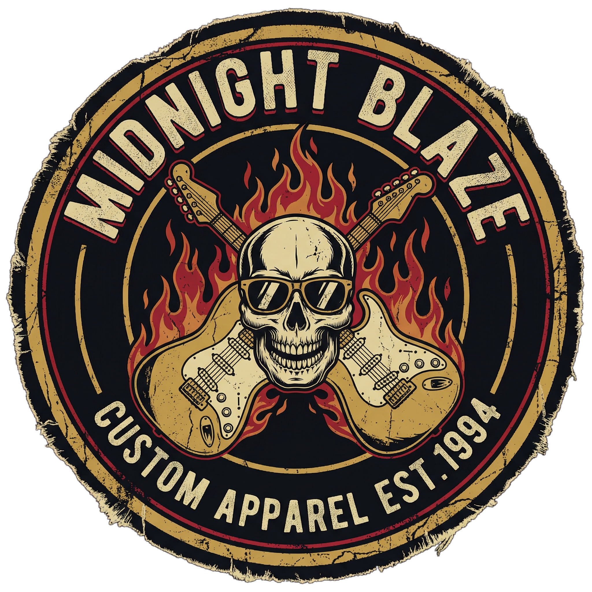 Midnight Blaze brand badge